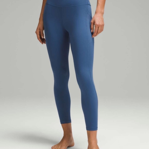 lululemon athletica Pants - Lululemon Align High-Rise Pant with Pockets 25" - Pitch Blue - Size 2